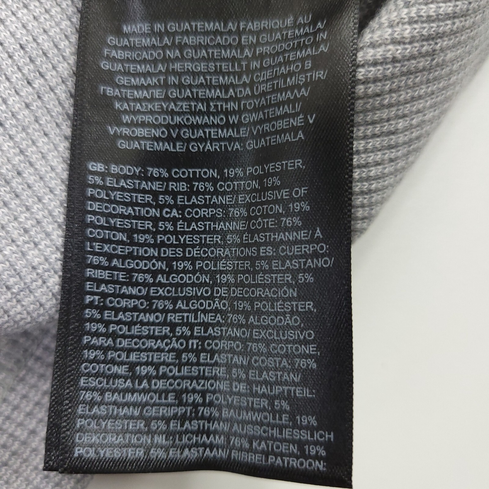 The North Face Terrain Waffle Henley in Meld Gray Heather Mens Size Large
