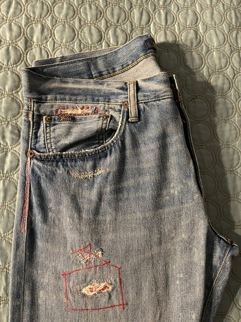 New The Polo Ralph Lauren The Sullivan Slim Jean 32 X 30 *Free Shipping* (Rare)