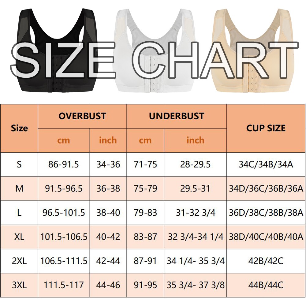 Anti-Sagging Shaper Bra Breast Lift Up Back Support Shapewear Post Surgery Bras