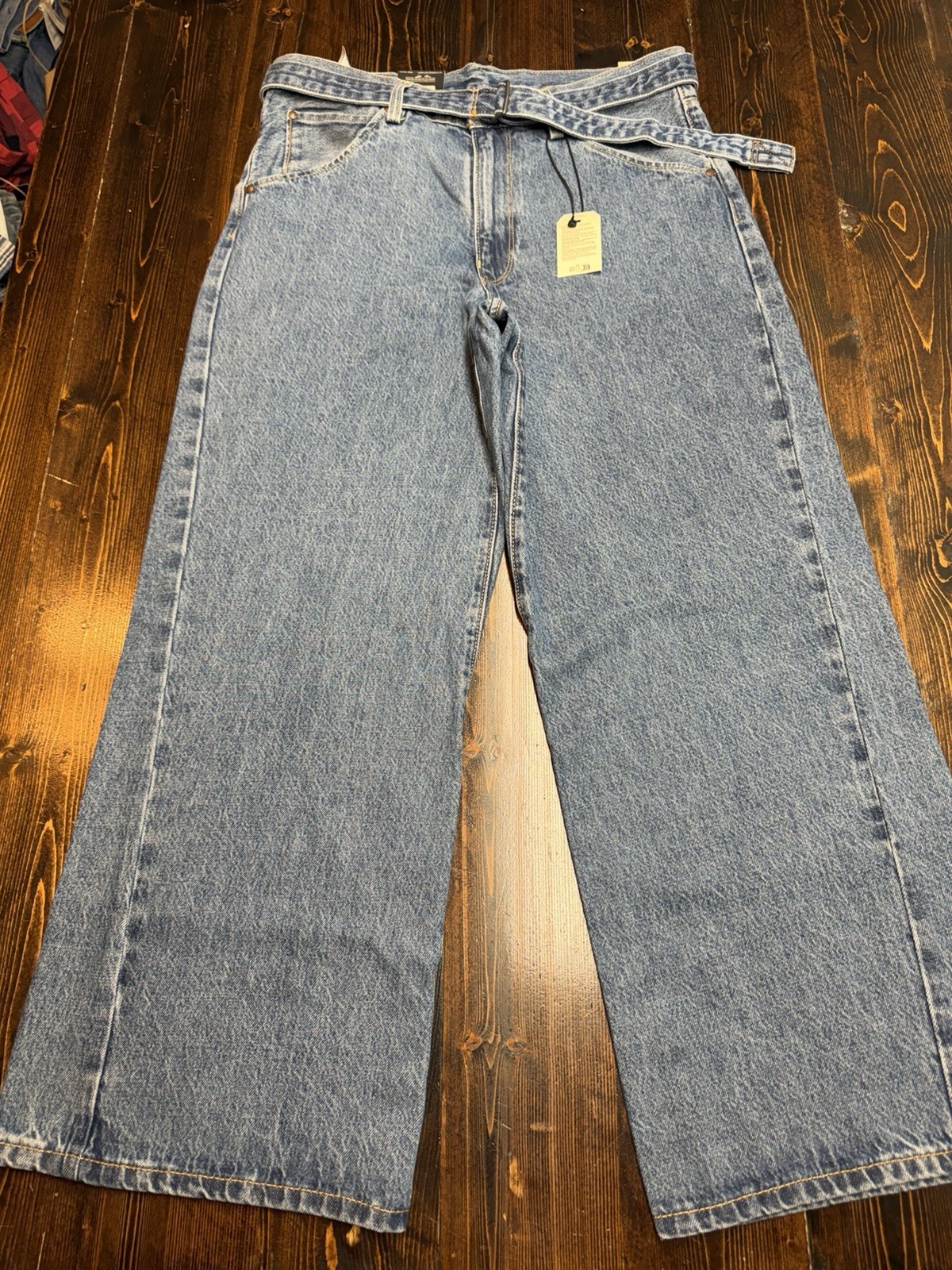 Levi’s Premium Twisted Baggy Men’s Jeans, 100% Cotton, Non-Stretch, 33×30, NWT