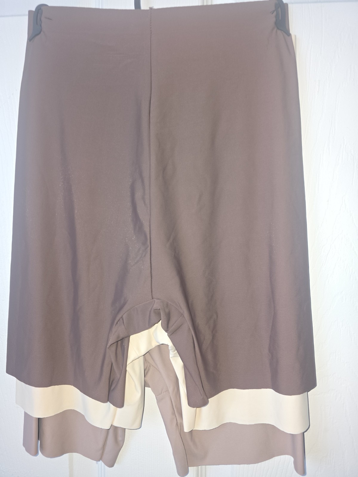Skinnygirl Laser Shaping Shorts High-Waist Waist/Thigh/Abdomen Beige M SG7131