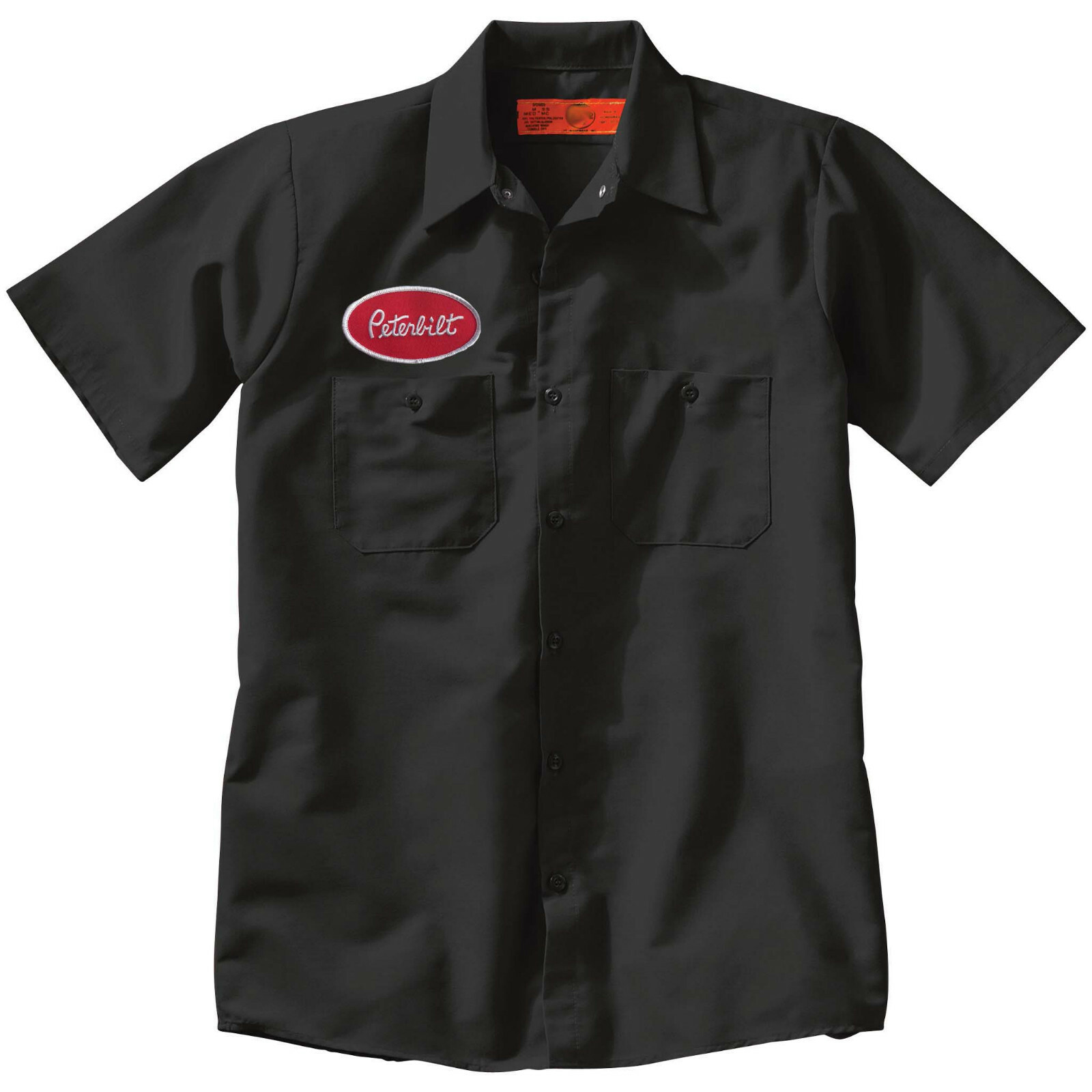 PETERBILT Truck Embroidered PATCH + Mechanic WORK SHIRT Trucking