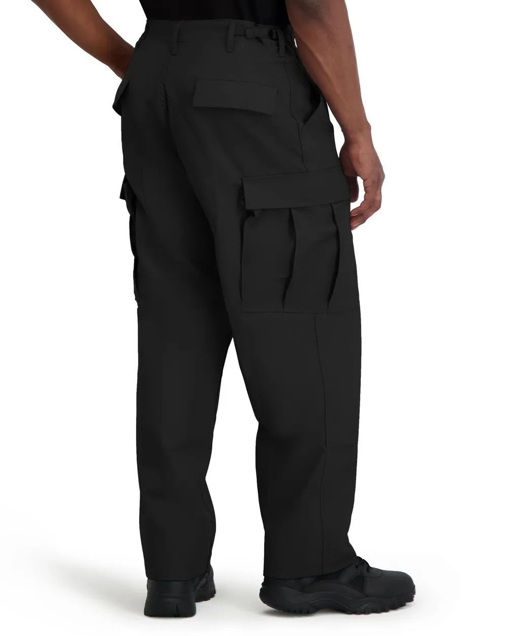 Propper Zipper Fly BDU Trouser. Black Battle Rip 65% polyester / 35% cotton 2X-L