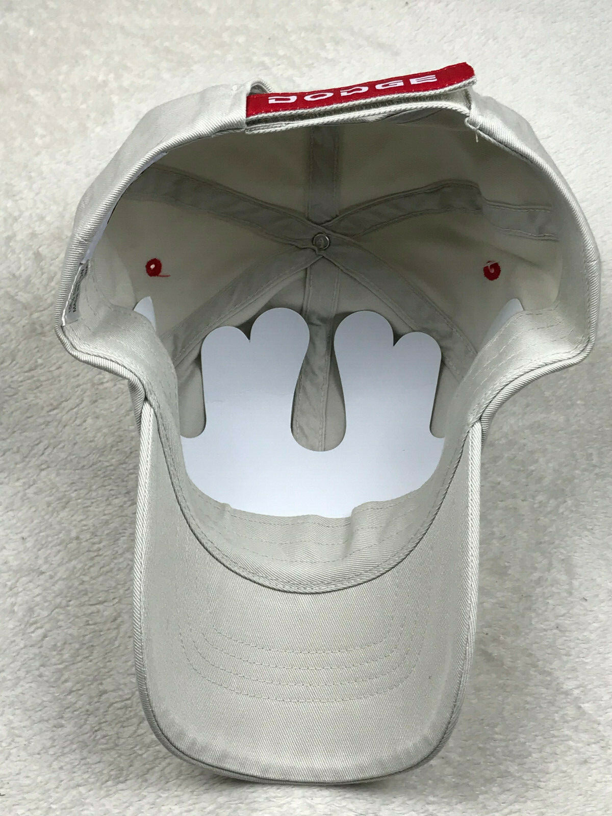 Dodge Racing Motorsports Ram Embroidered Baseball Golf Hat Putty Adjustable NEW