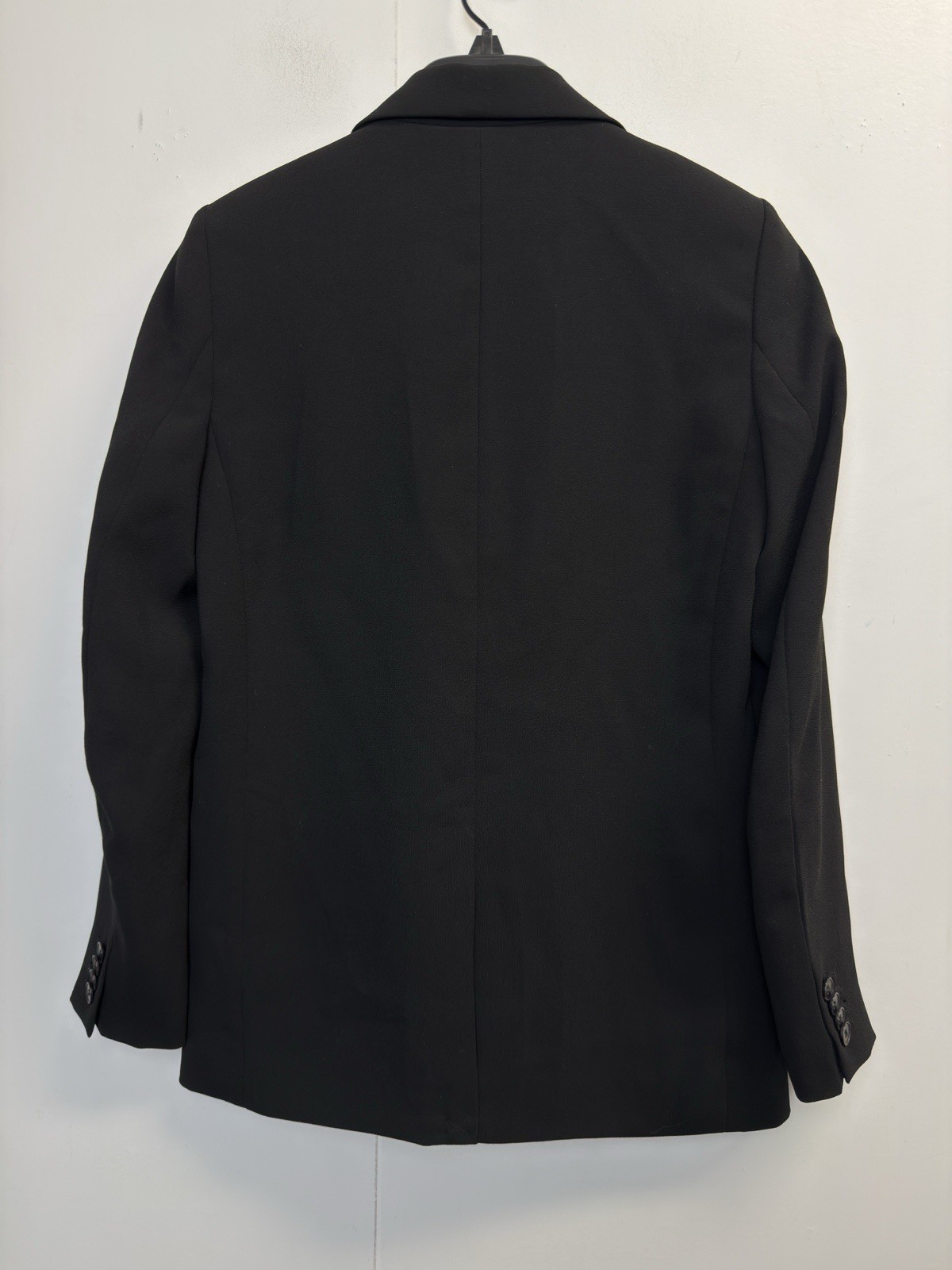 H&M Women’s XS Black Blazer Jacket Professional Business Casual Lined One Button