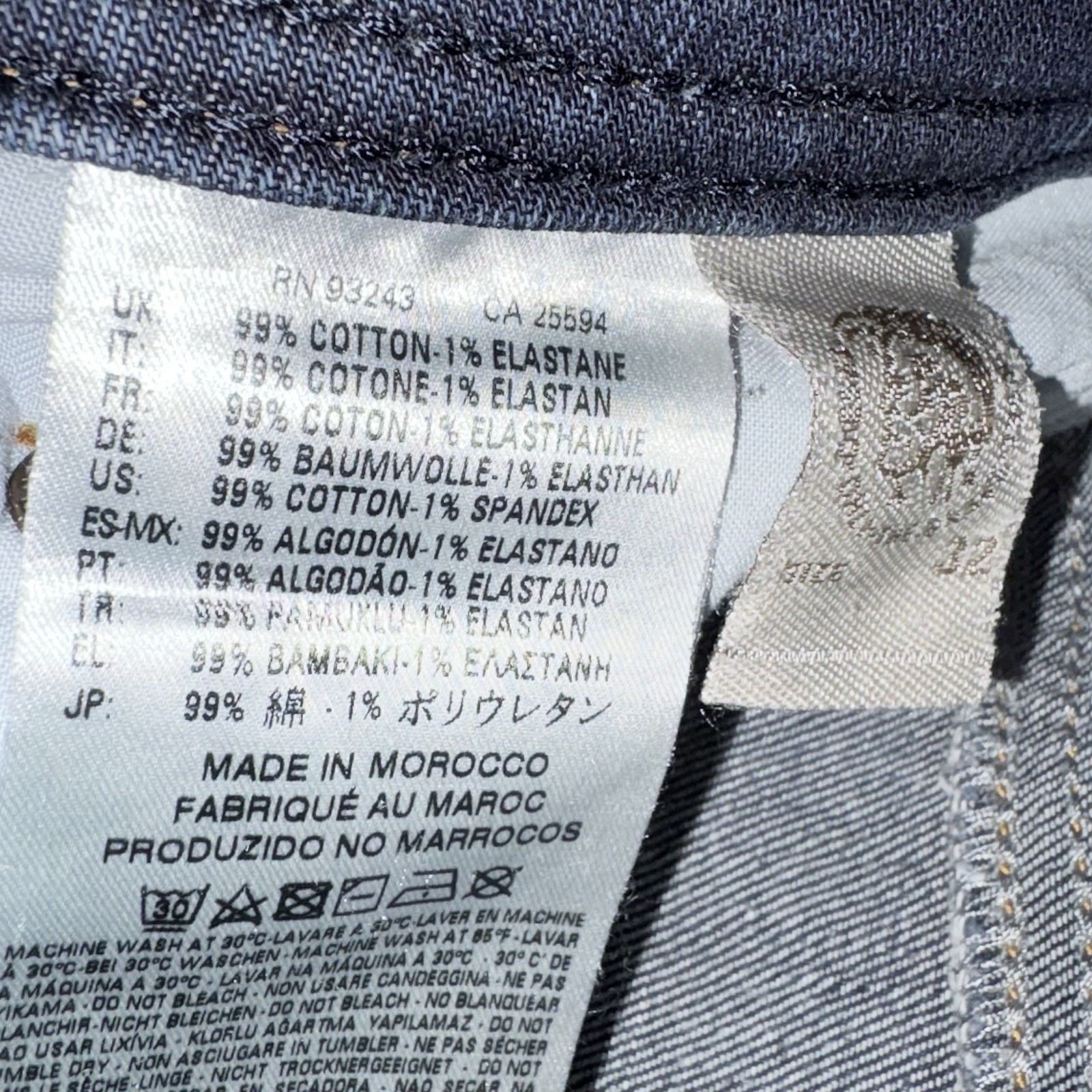 Diesel Larkee Relaxed Jeans Mens Fits 32.5×31.5 Tagged 32x 32 Straight Leg Denim
