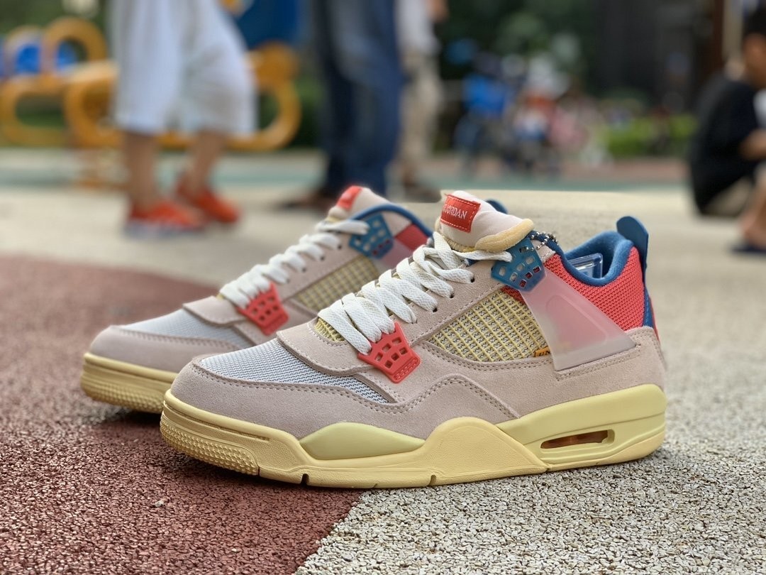 AJ 4 Retro Union Guava Ice DC9533-800 Men’s Athletic shoes Size 4-14