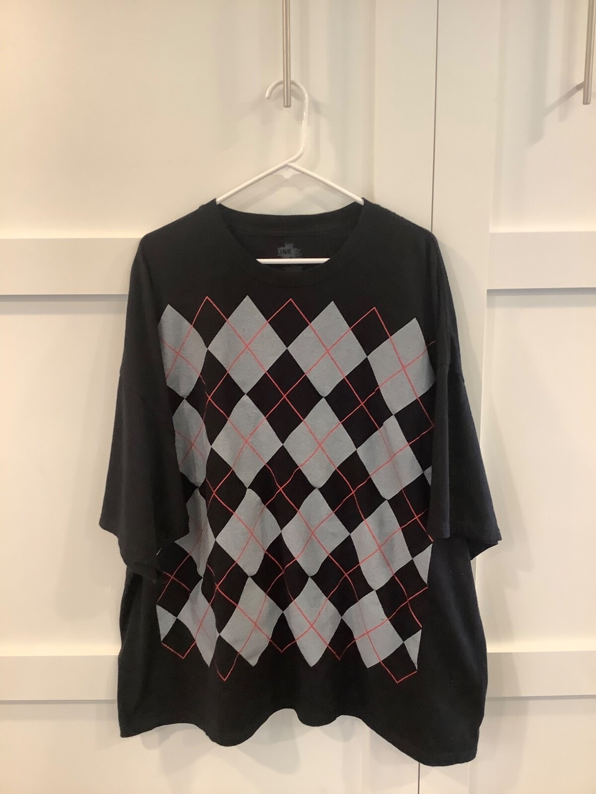 Ink Inc mens T-shirt Black Preppy 100% Cotton size XL short sleeve crew neck