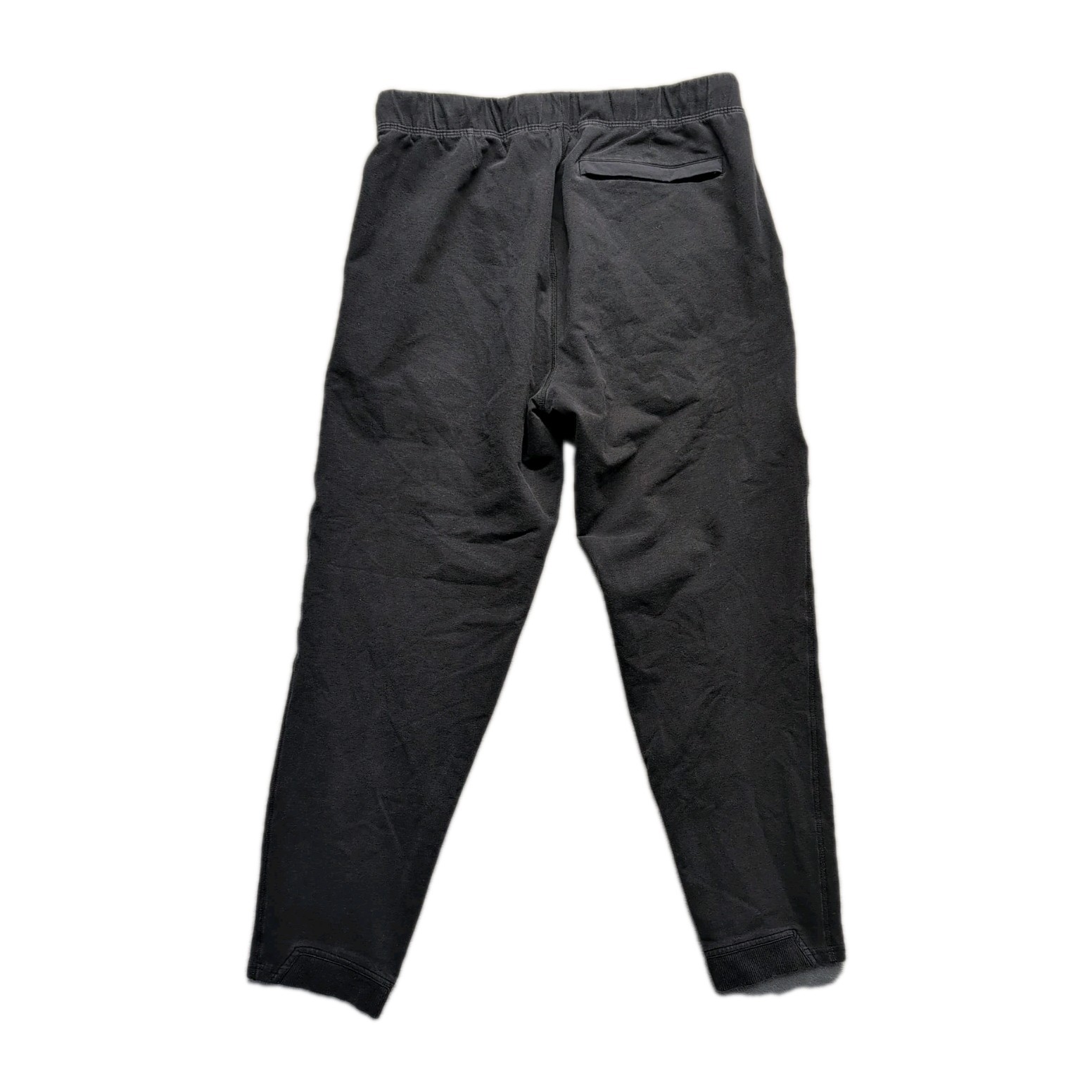 Mack Weldon Jogger Pants Mens Large Black Tapered Drawstring Daily Wear Gym Fit