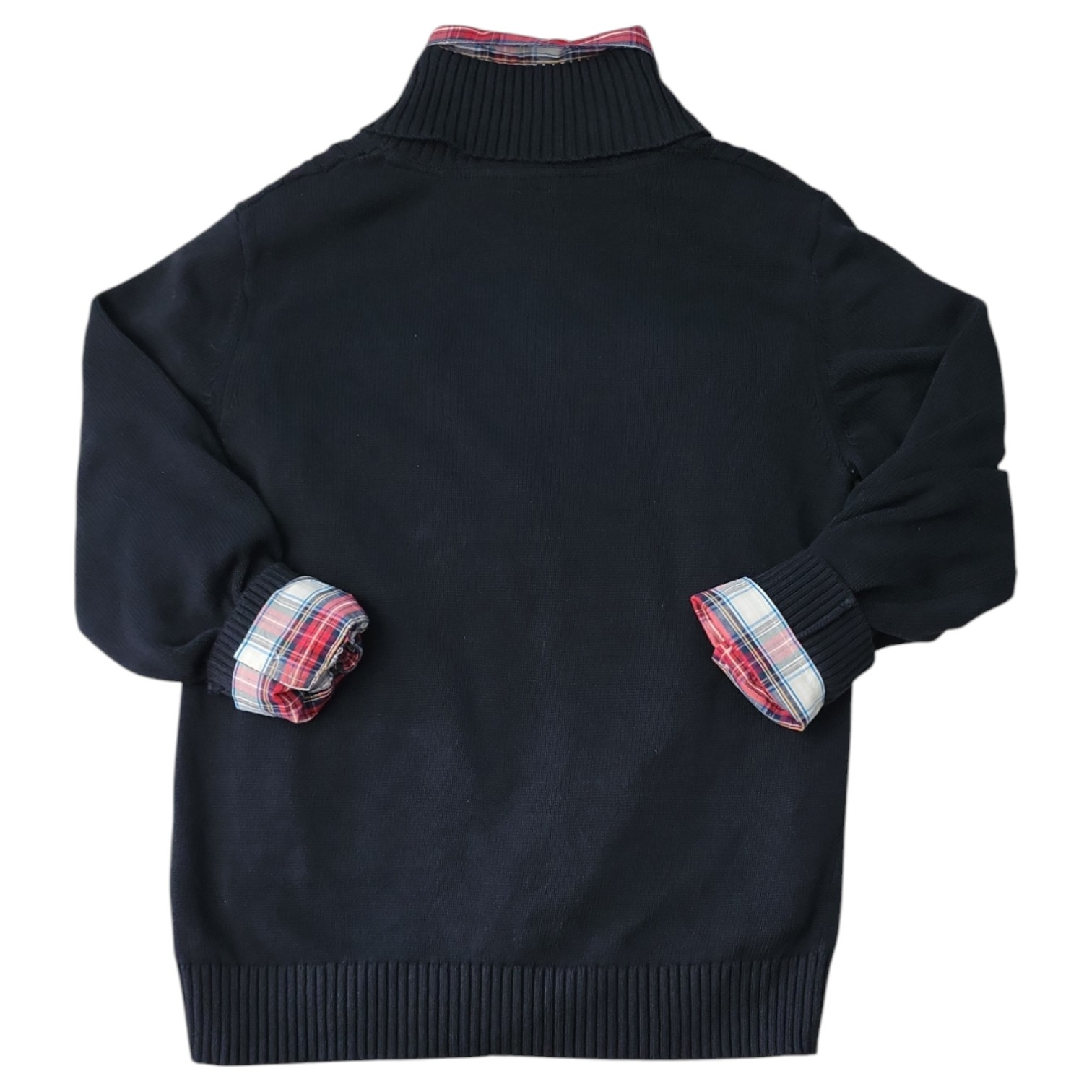 Gap Kids Boys Cable Knit Sweater & Button Up Dress Shirt, 2 Piece Set