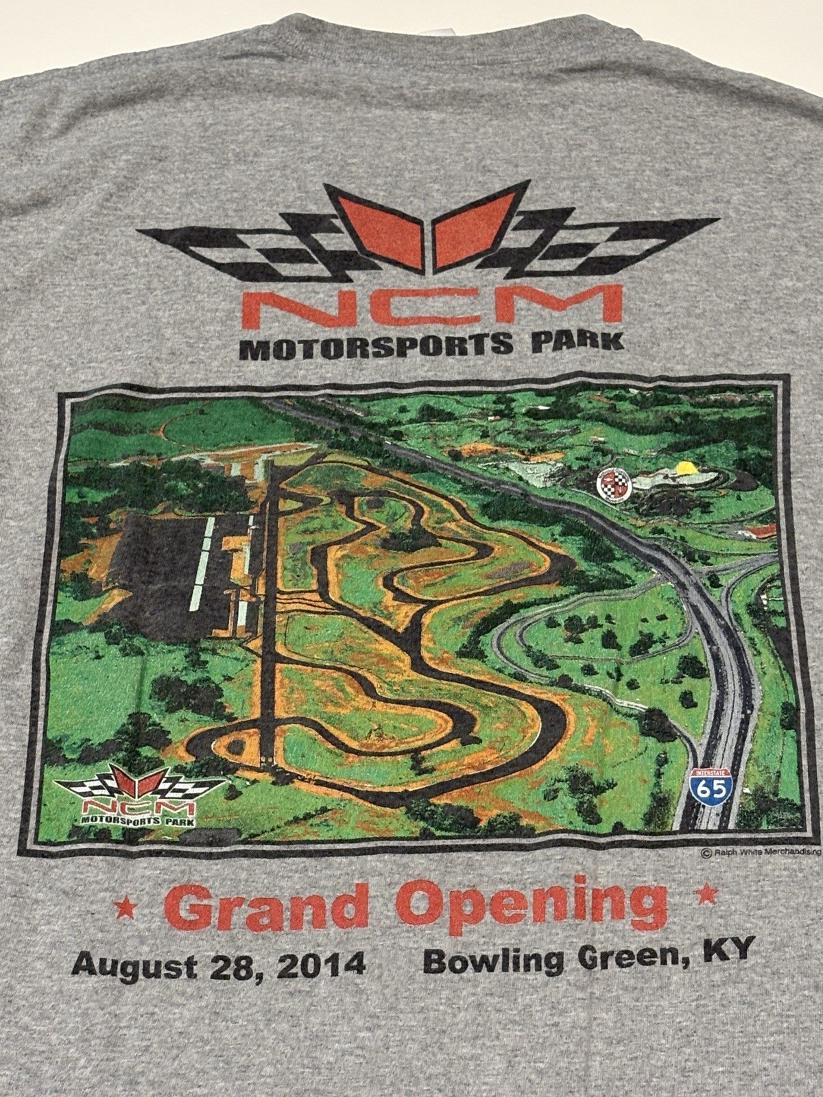 NCM Motorsports Park Grand Opening 2014 Shirt Size Medium Bowling Green KY
