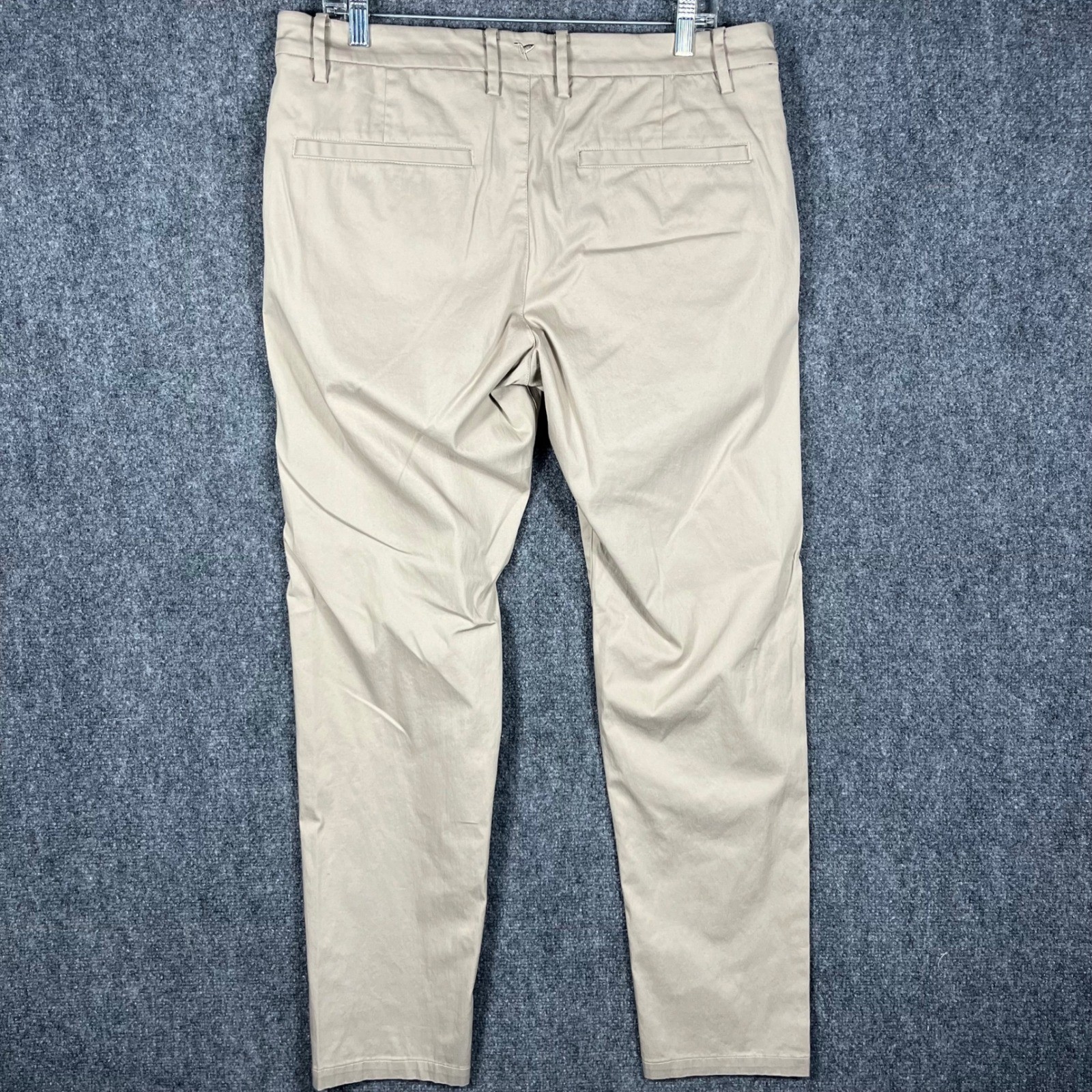 Birddogs Chino Pants Mens 36 Khaki Tan Built-in Liner Stretch Performance