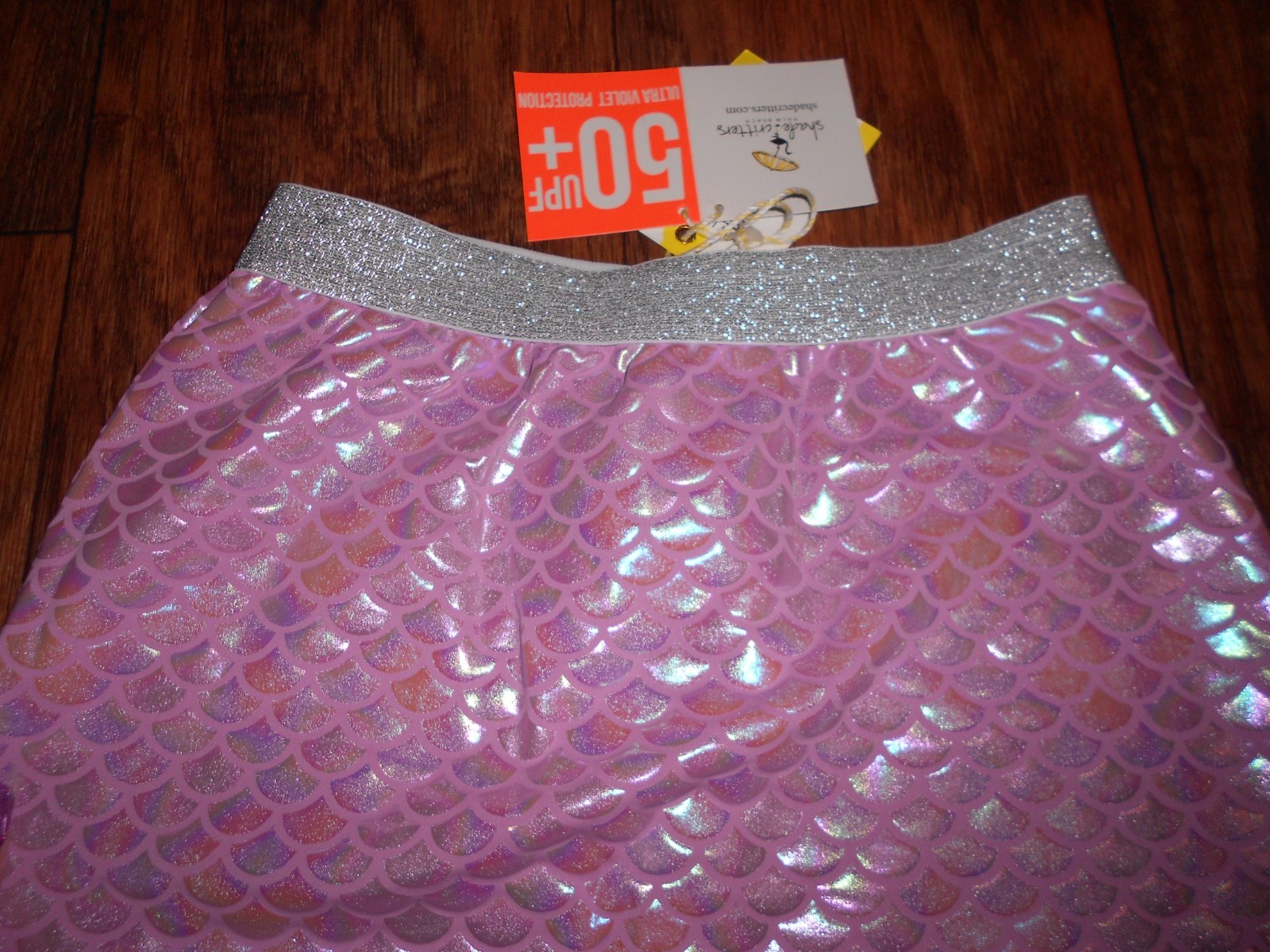 NEW with tags Shade Critters girls mermaid tail size Youth L large UPF 50+