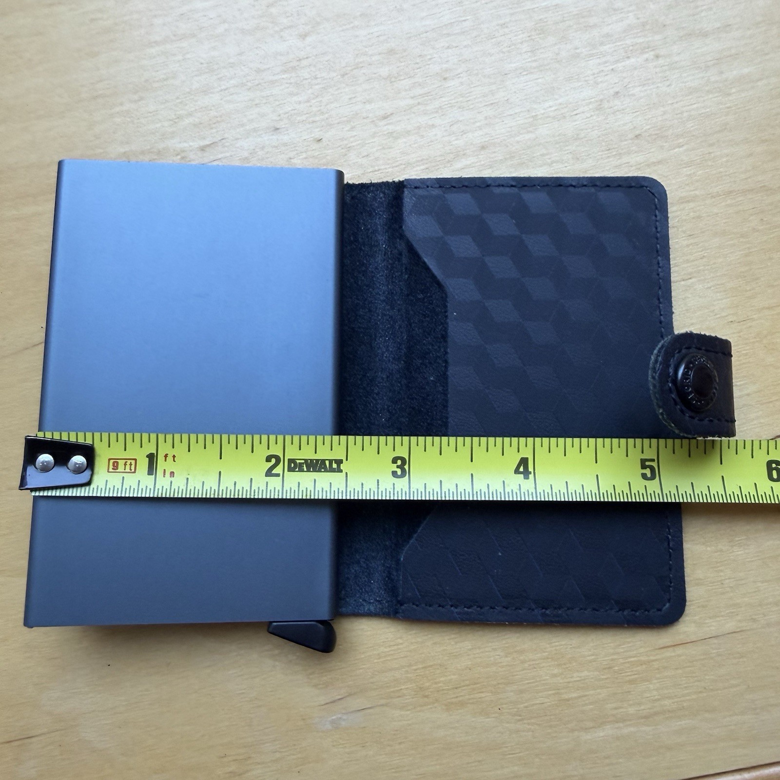 Secrid Men’s Slim Wallet Navy Blue Leather Compact