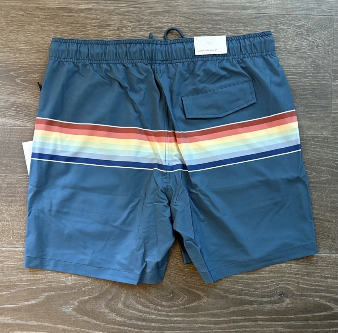 Onia Men’s L Comfort Lined Swim Trunks – Size Large 6” Inseam
