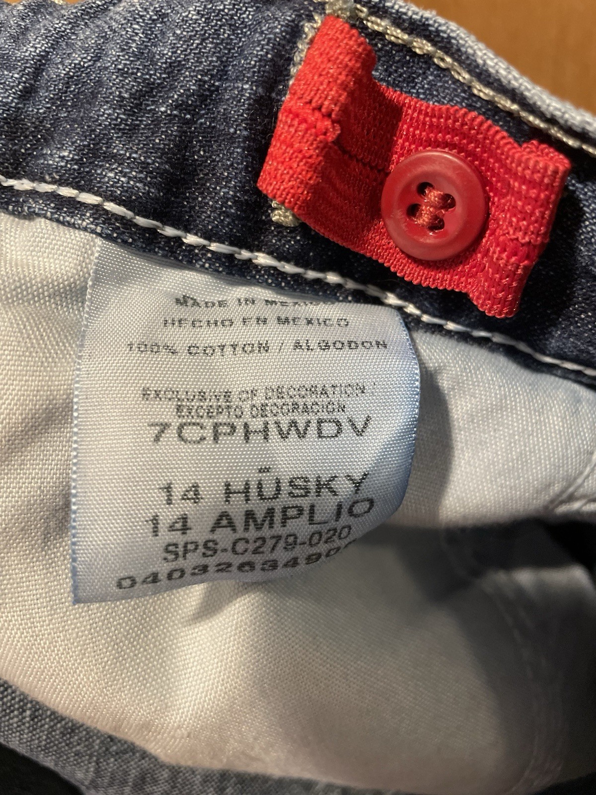 A Mix Of 5 Pairs Of Boys Size 14 Jeans. All Have Adjustable Waist