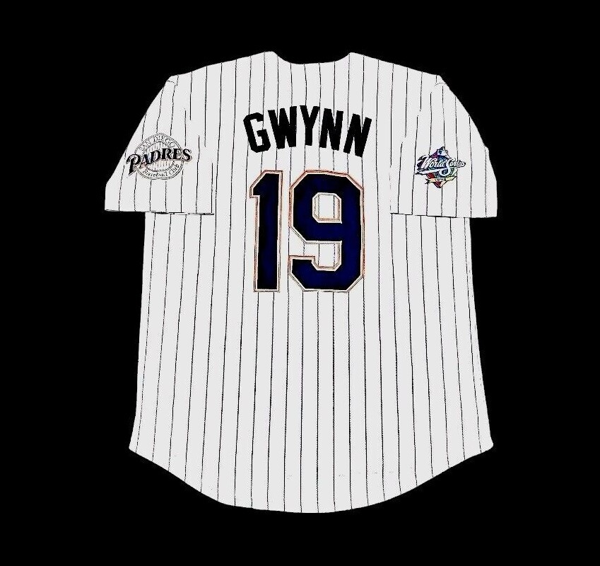 Tony Gwynn San Diego Padres 1998 Men’s Pinstripe World Series Baseball Jersey