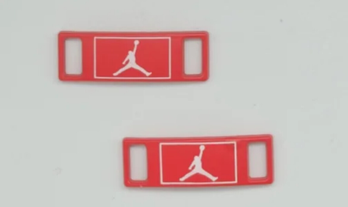 Nike AF1 Replacement Lace Tags Lace Locks Shoe badge Air Force Ones Dubraes ⚡️