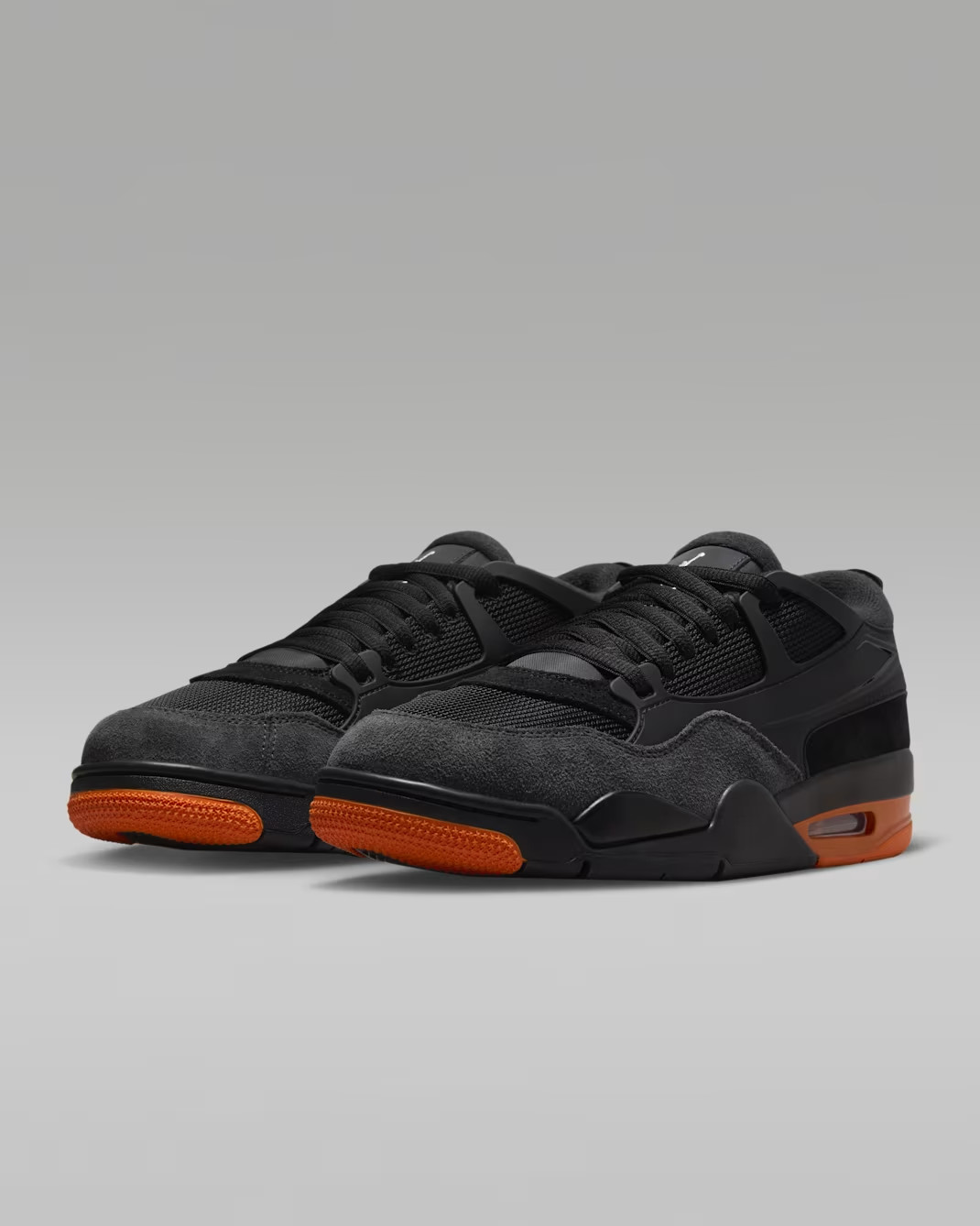 Air Jordan 4 RM US 12.5 Men’s Black Starfish Orange White Nike HF8126-001 NIB