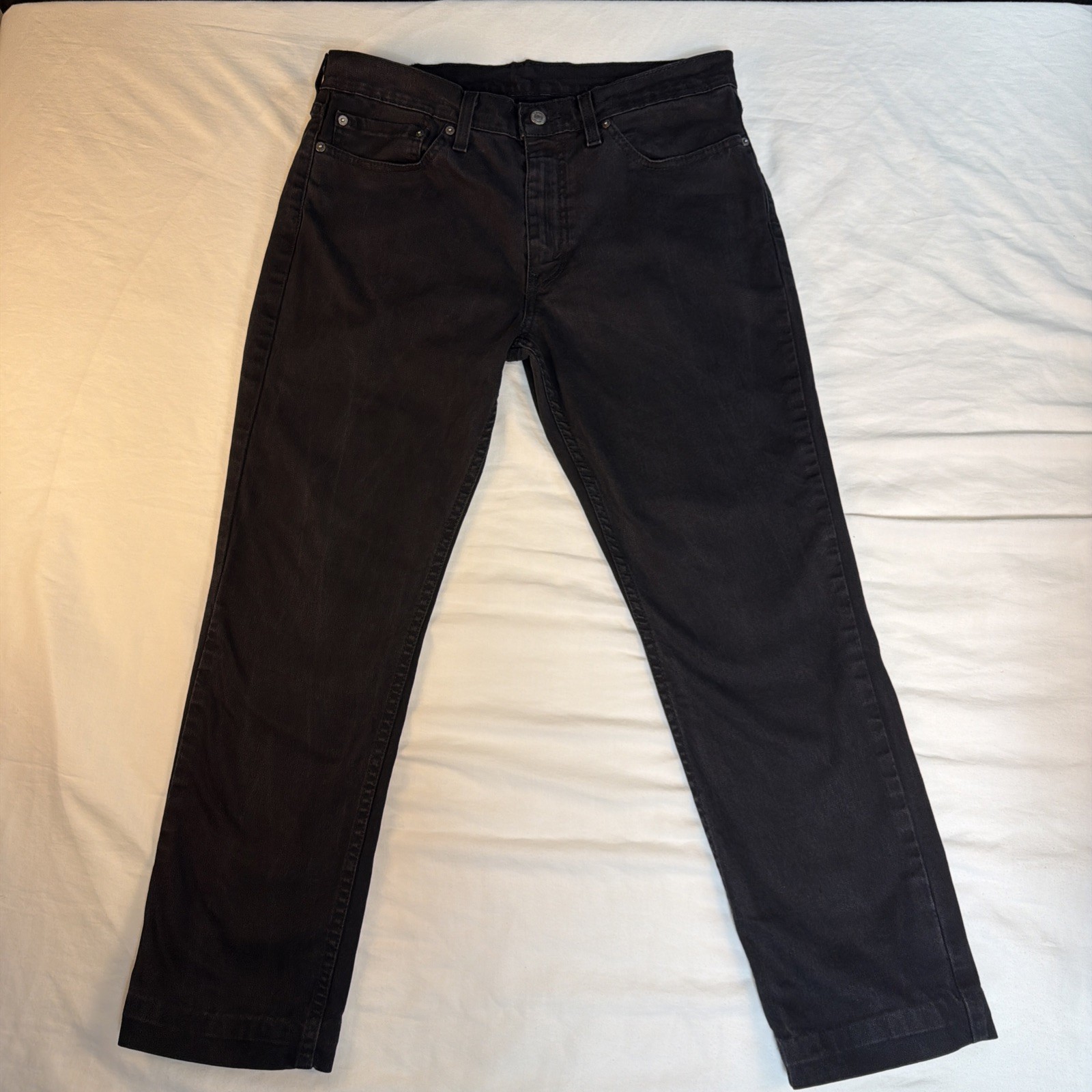 Men’s 1996 Levi’s 511 Black Jeans Size 34/30 – Made In Mexico- Hemmed