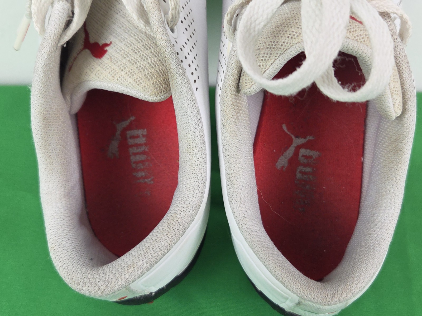 PUMA Ferrari Motorsport Driving Shoes Men’s Size 10 White Scuderia Ferrari