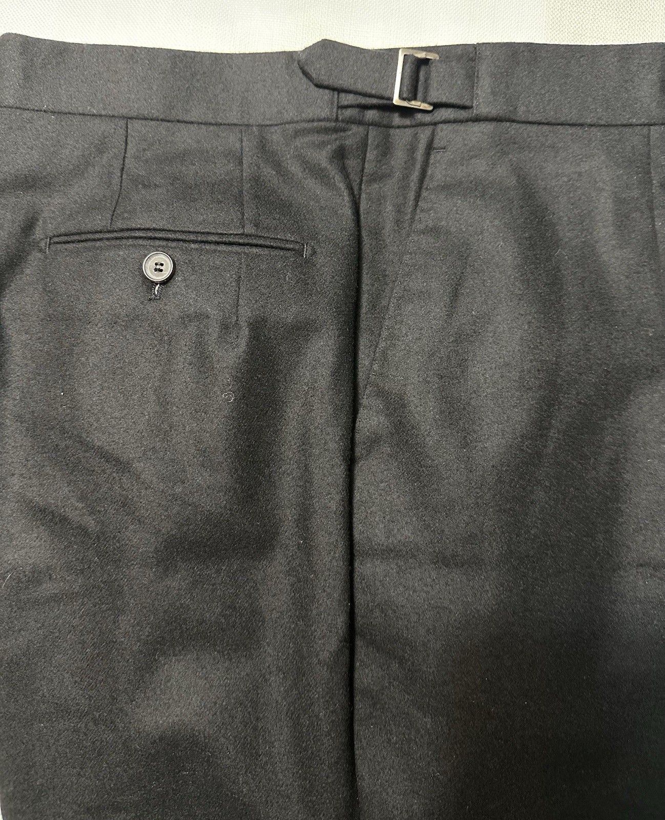 BERG & BERG Black Wool Pants EU 50 NEW US 34×31 1/2 New Without Tags.