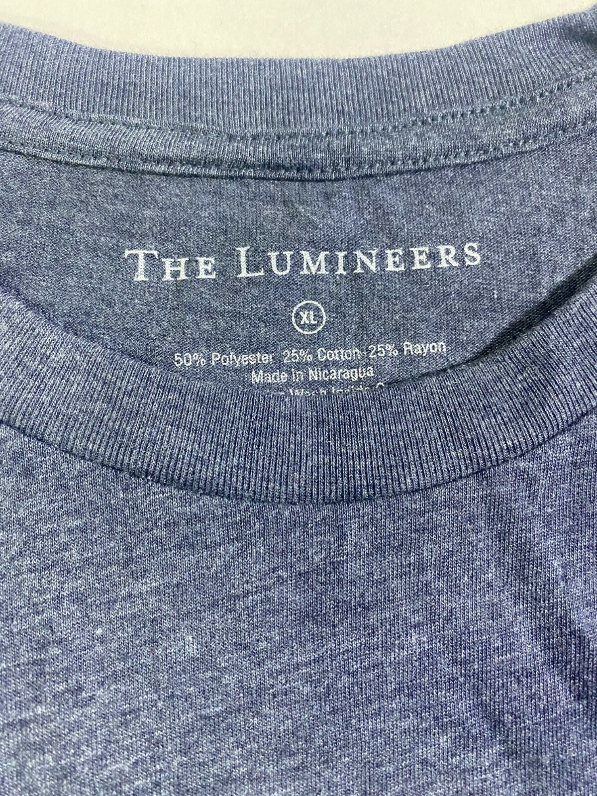 The Lumineers CLEOPATRA WORLD TOUR T-SHIRT ORIGINAL OFFICIAL MERCHANDISE NEW!!