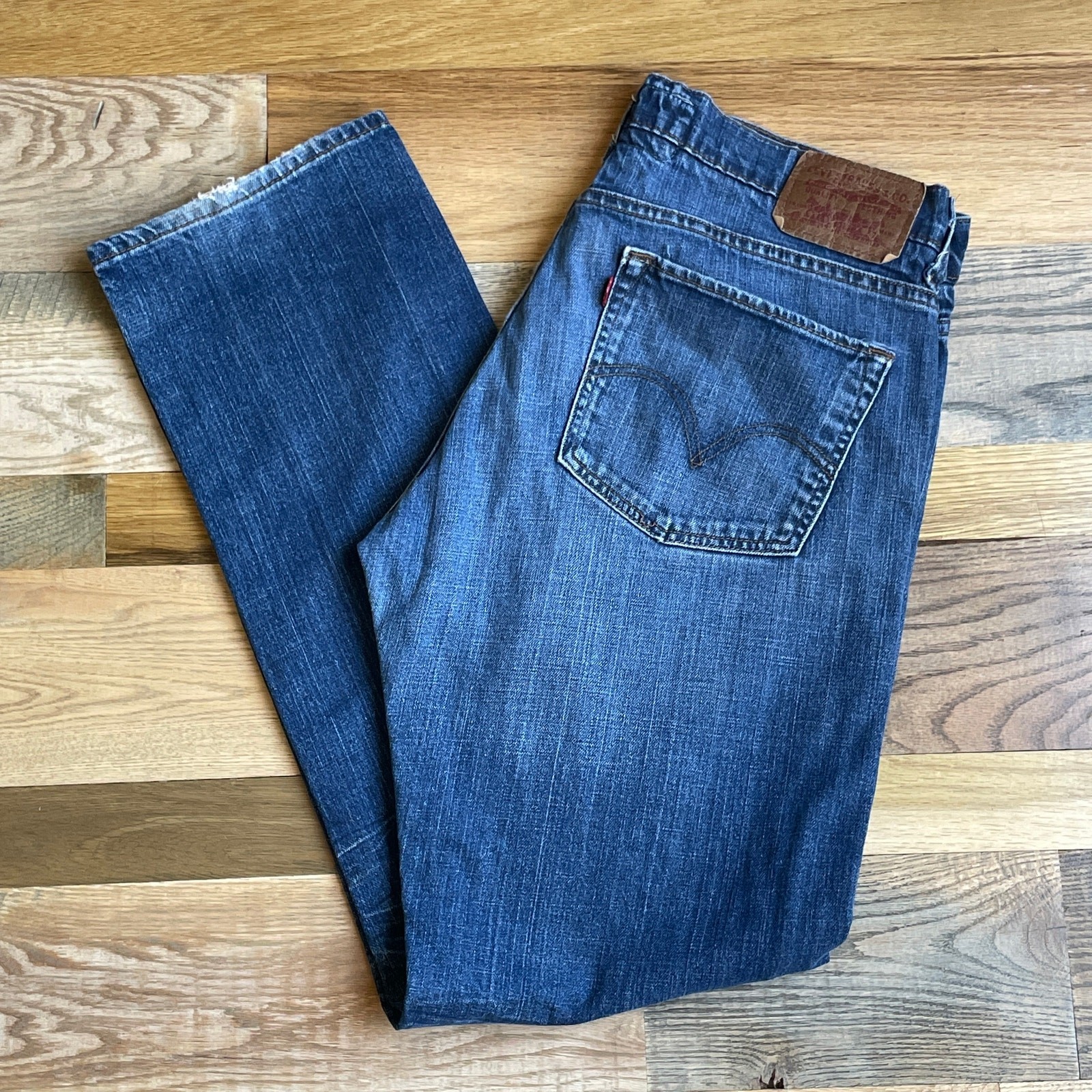 Levi’s 511 Skinny Jeans Mens 36×32 Blue Stretch Denim Medium Wash