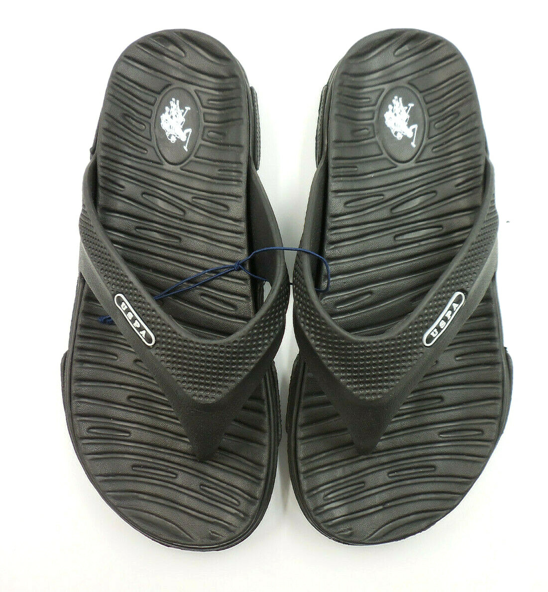 U.S. Polo Assn. Sandals Eco-Friendly Material Black Slippers