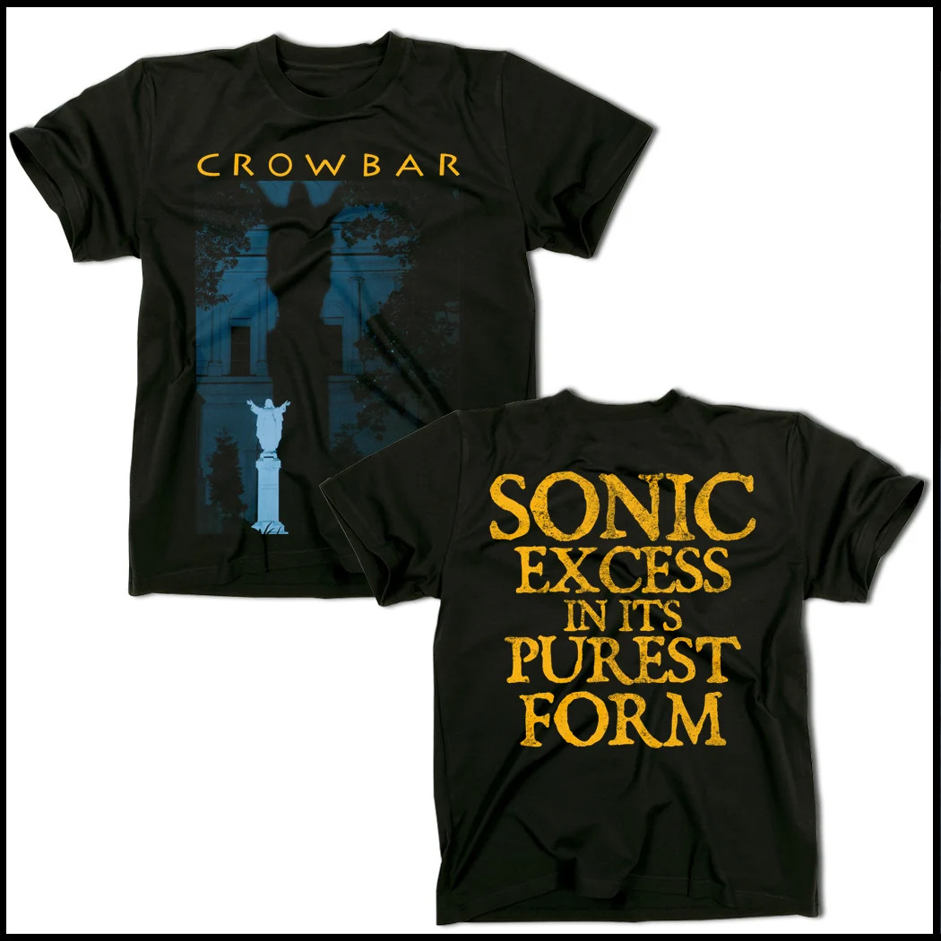 Crowbar Band SONIC EXCESS 2 Sides Cotton Black S-5XL T Shirt AG207
