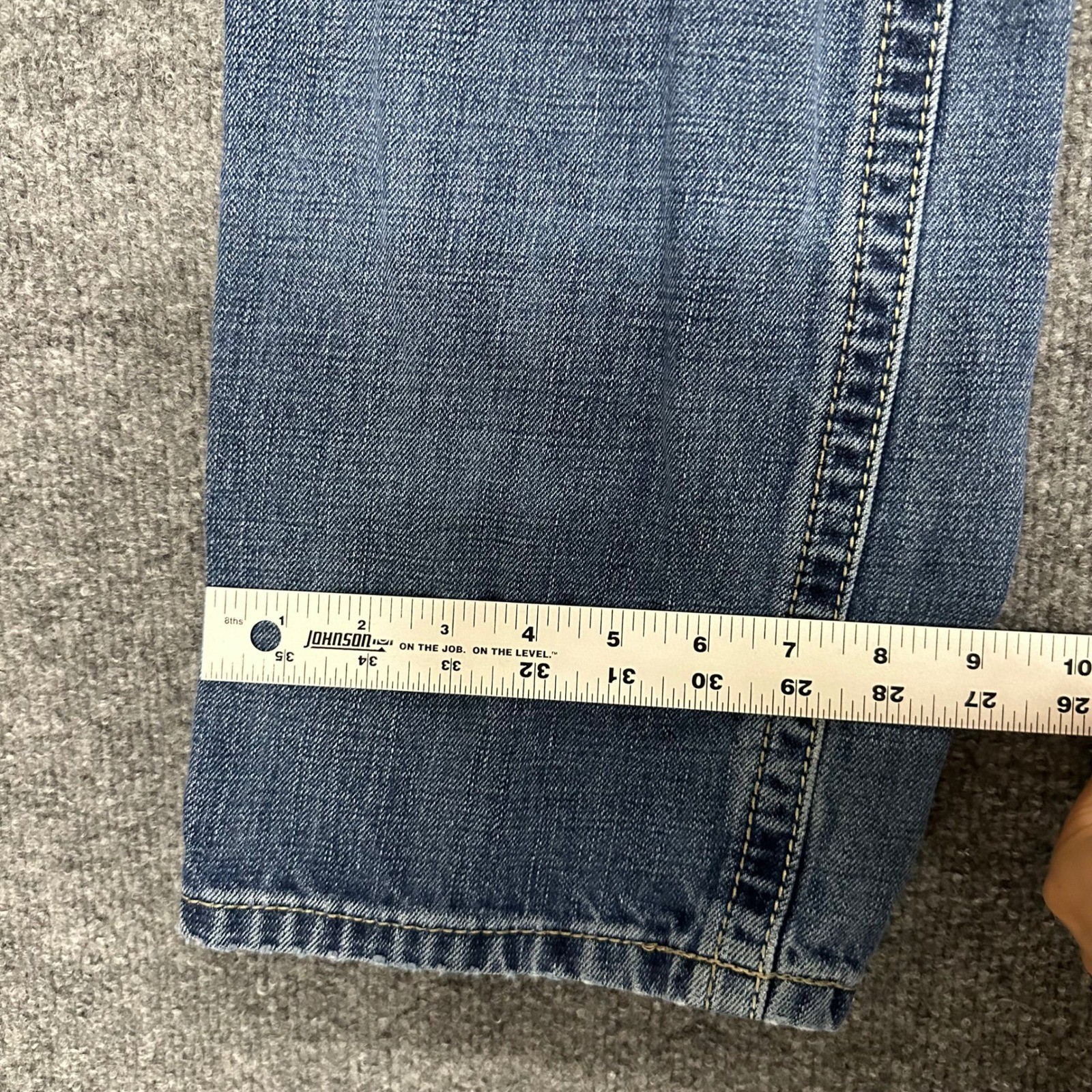 Ariat Jeans Mens Size 31×32 Blue M4 Low Rise Bootcut Relaxed Fit Denim Western