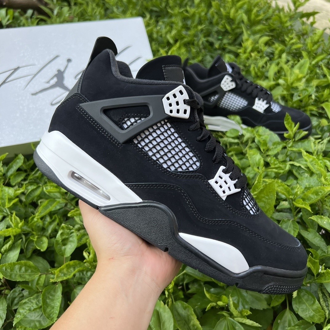 FQ8138-001 AJ 4 Retro White Thunder Men’s Shoe Sizes 4-14