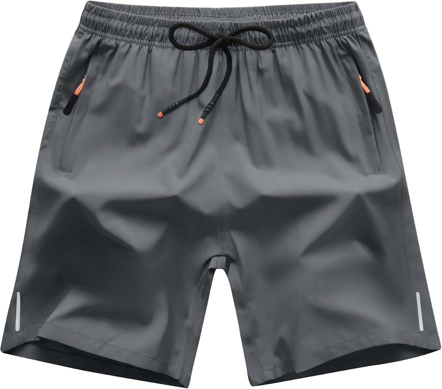 3 Pack Men’s Quick Dry Sports Shorts Black Grey Olive Green Athletic Bottoms