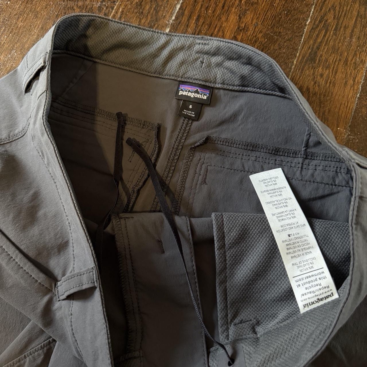 Patagonia Womens Quandary Shorts 5″ Inseam Size 6 Hiking Trail Utility