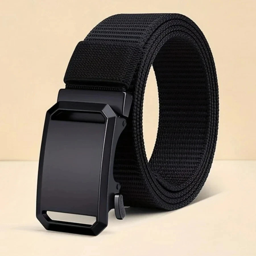 Men’s Stretch Belt Quick Release Belt Magnetic Buckle Elastic Webbing Outdoor