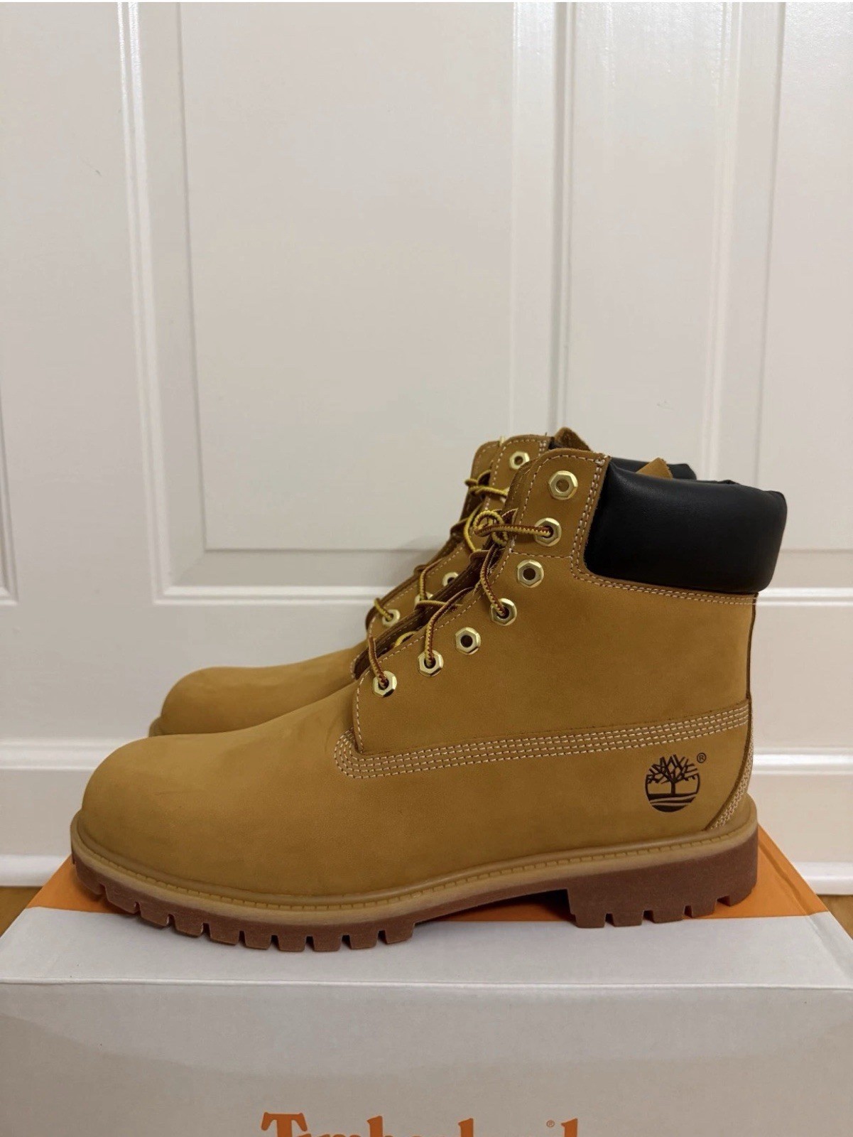 NEW Timberland 6 Inch Boot Wheat Nubuck Premium TB010061-713 Men’s Sz 8.5-12