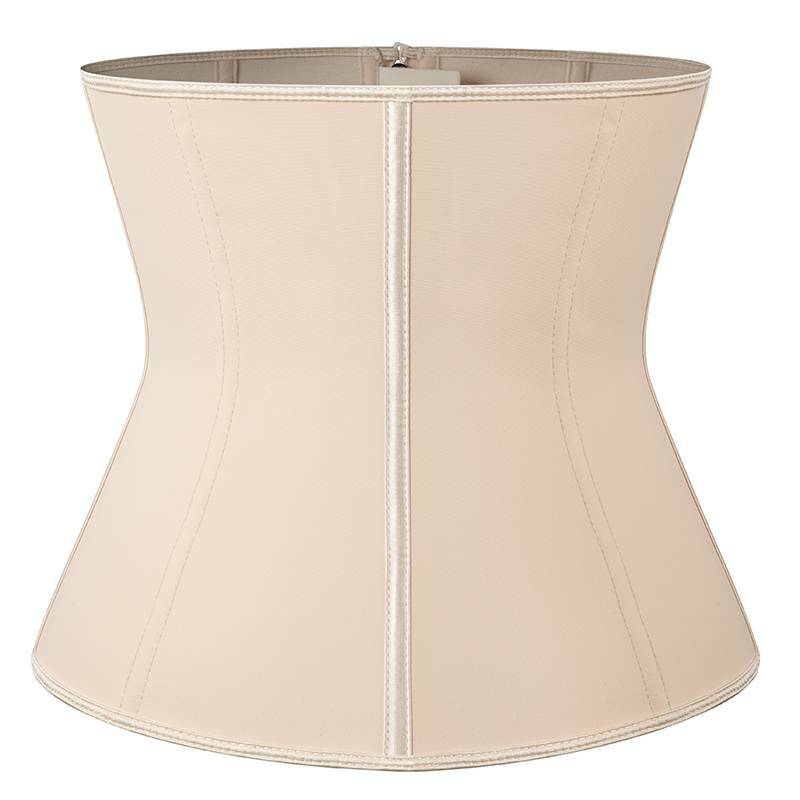 Fajas Colombianas LATEX Waist Trainer Cincher Girdle Zip Shapewear Corset Shaper