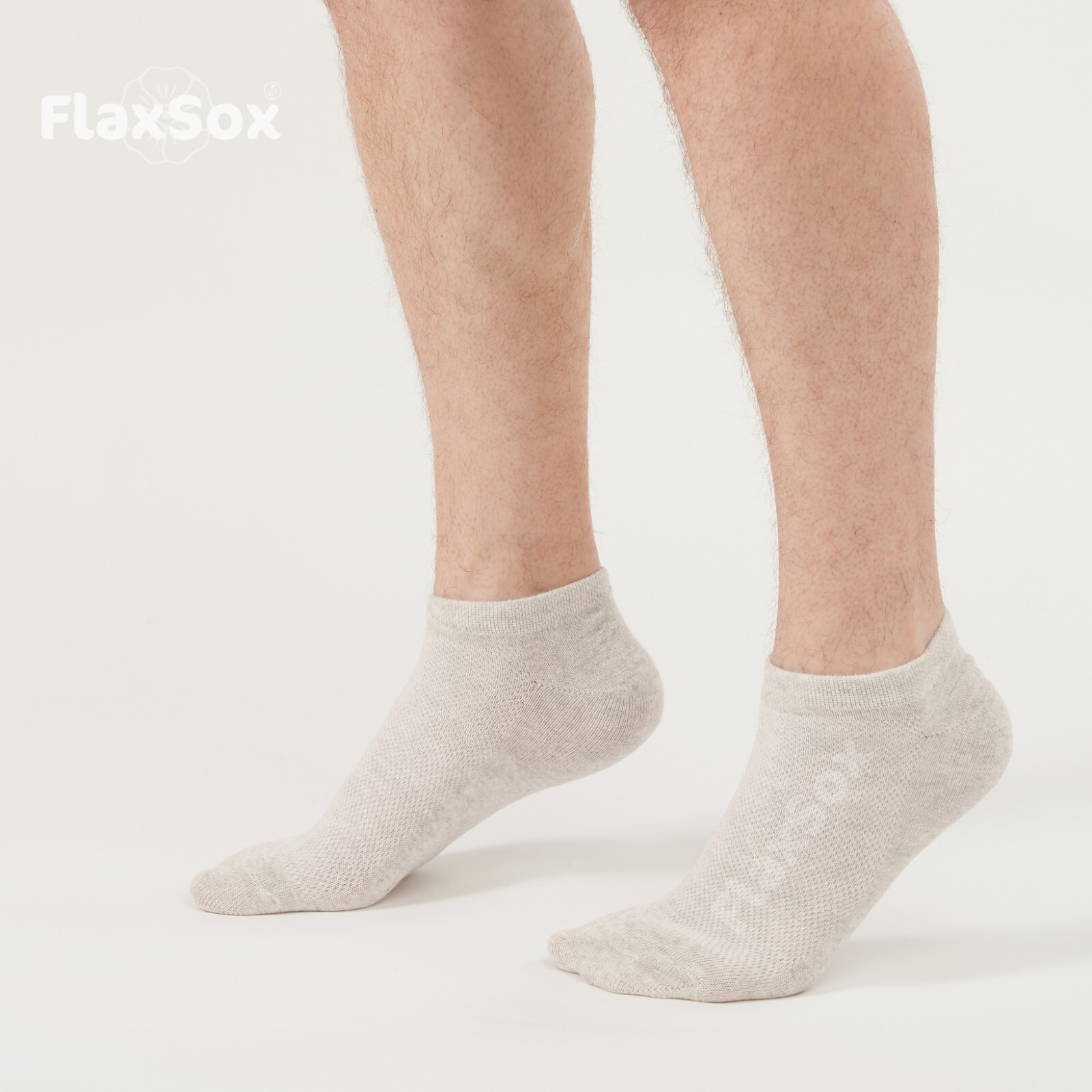 Men’s Flax Linen Ankle Socks Quick-Drying Finely – 3, 5, 10 pairs – FlaxSox