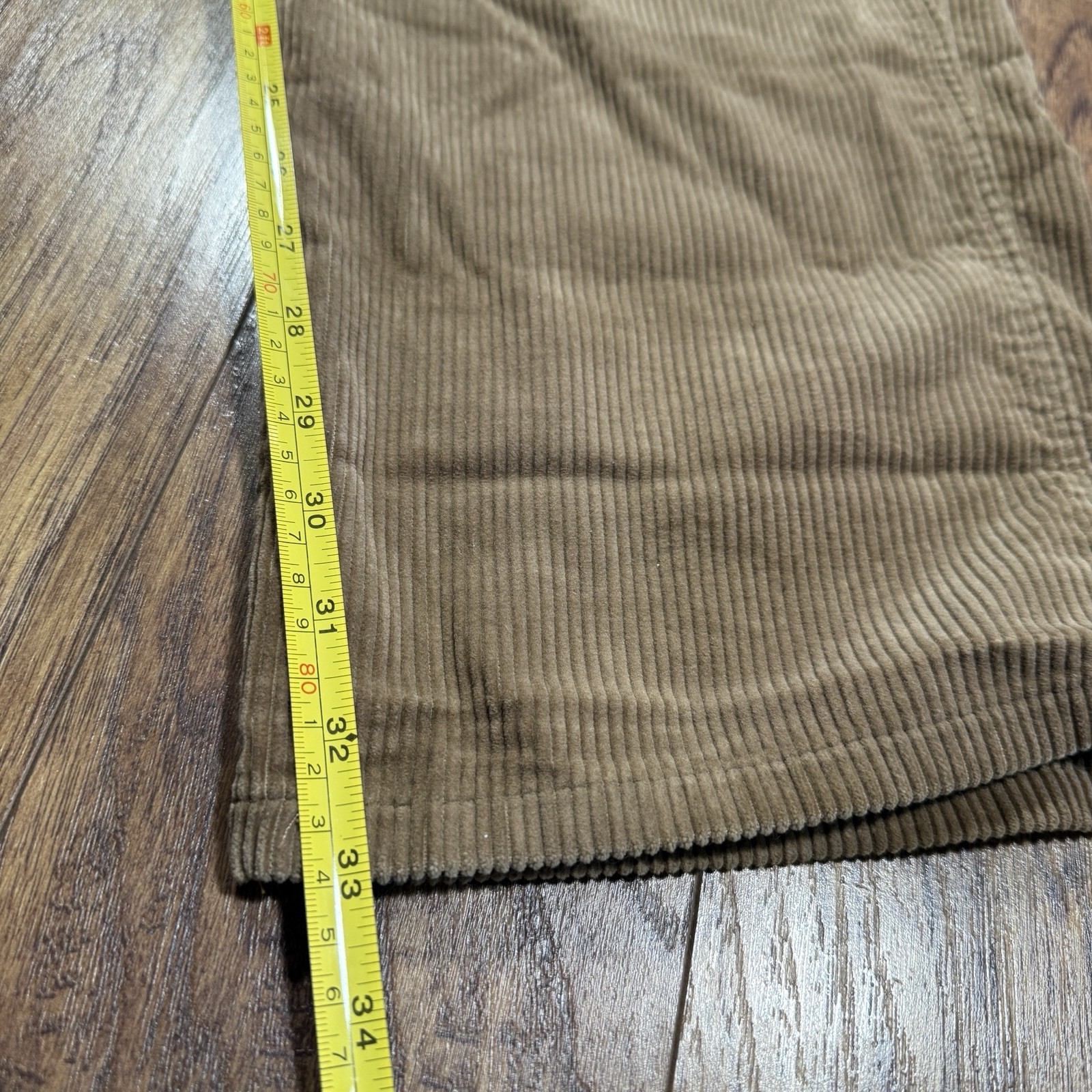 Vintage Polo Ralph Lauren Corduroy Pants Men’s 36×34 Tan Brown Made in USA