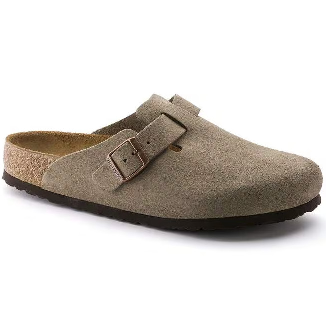 New Birkenstock Boston Soft Footbed Suede Leather Unisex Clogs All Size