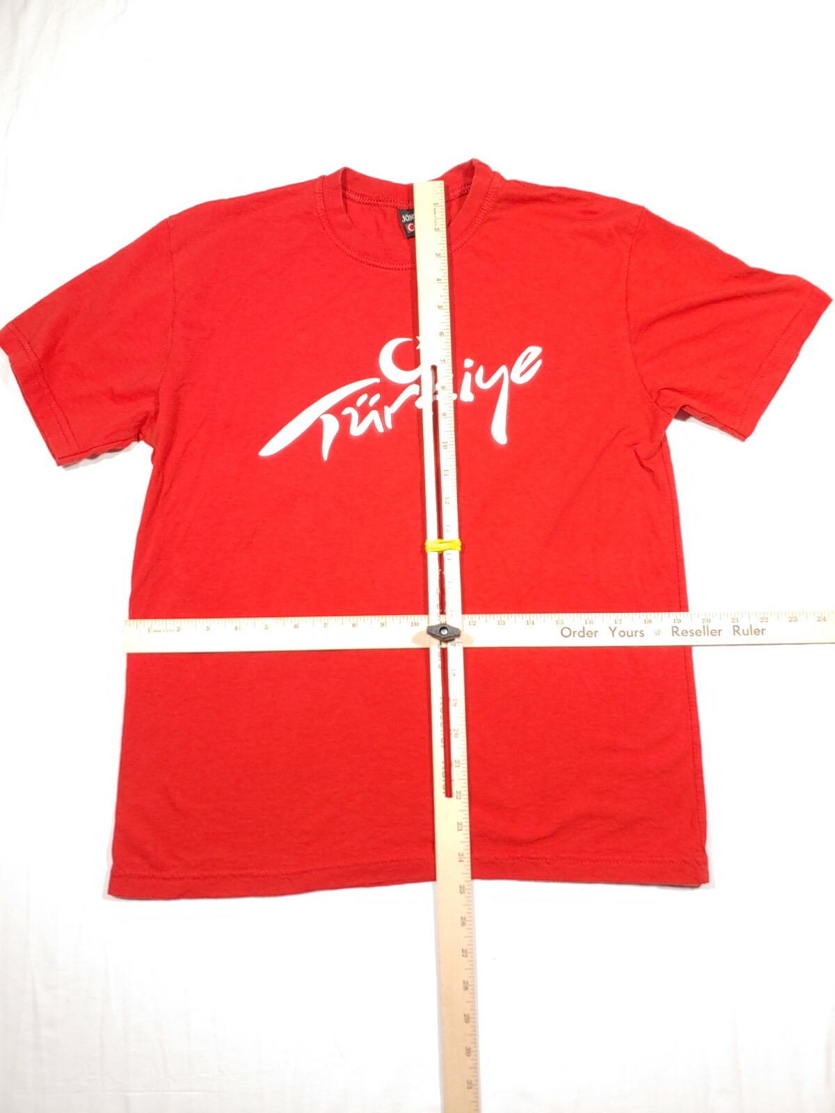 Turkiye T Shirt Mens Small Red Turkey Turkish Flag National Team Moon Pride EUC