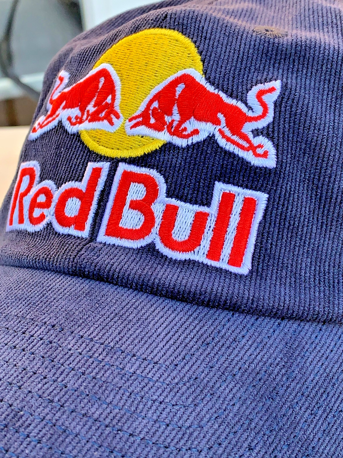 R – Night Sky Fine-Wale Corduroy Unstructured Dad Cap. Racing/MotoGP/Motorcross.