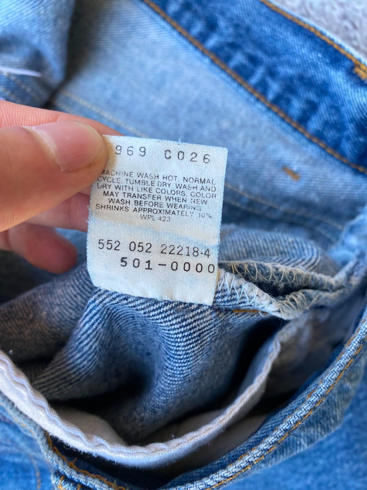 Levi’s 501XX Made In USA Vintage Jeans (P1277)