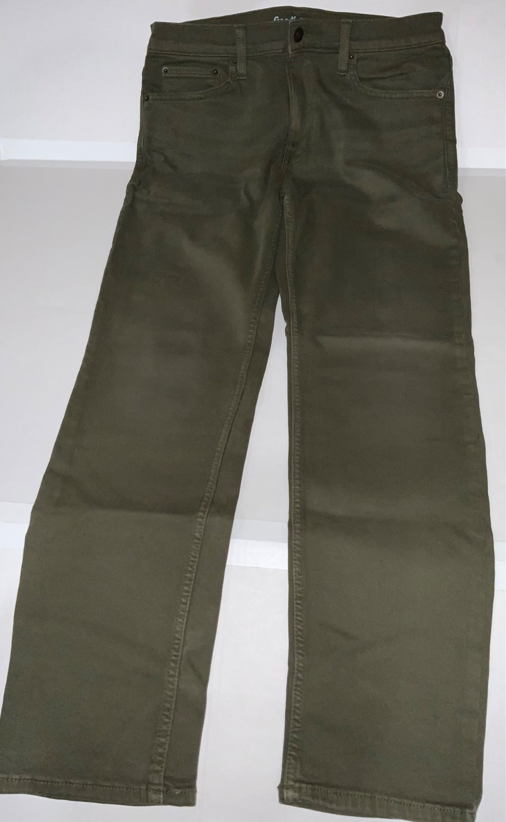 Goodfellow Denim Jeans GREEN SLIM hip thigh & leg 32 x 30 or 40 x 30 Total flex