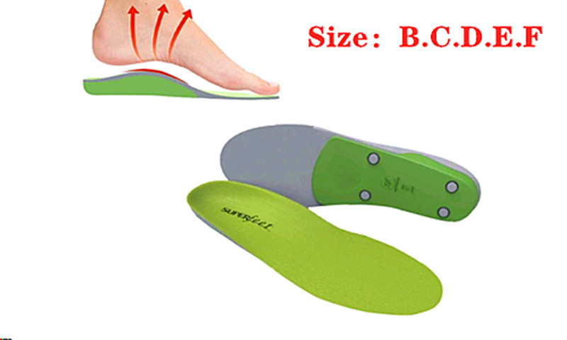 SUPERFEET Premium Green Insoles Inserts Orthotics New C D E F FREE FAST SHIP
