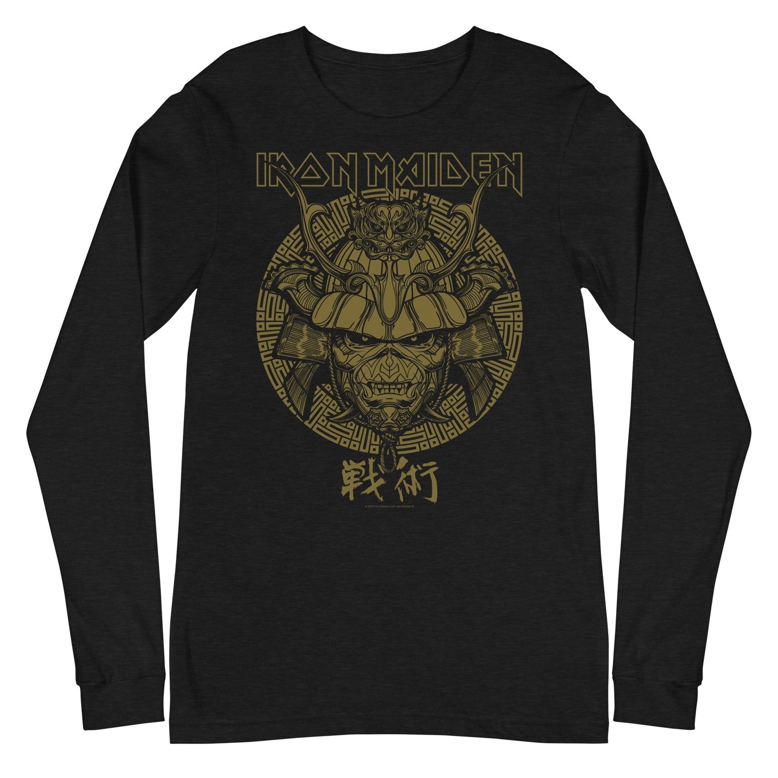 MerchMoment Iron Maiden – Senjutsu Long Sleeve T-Shirt L/S Shirt Black New