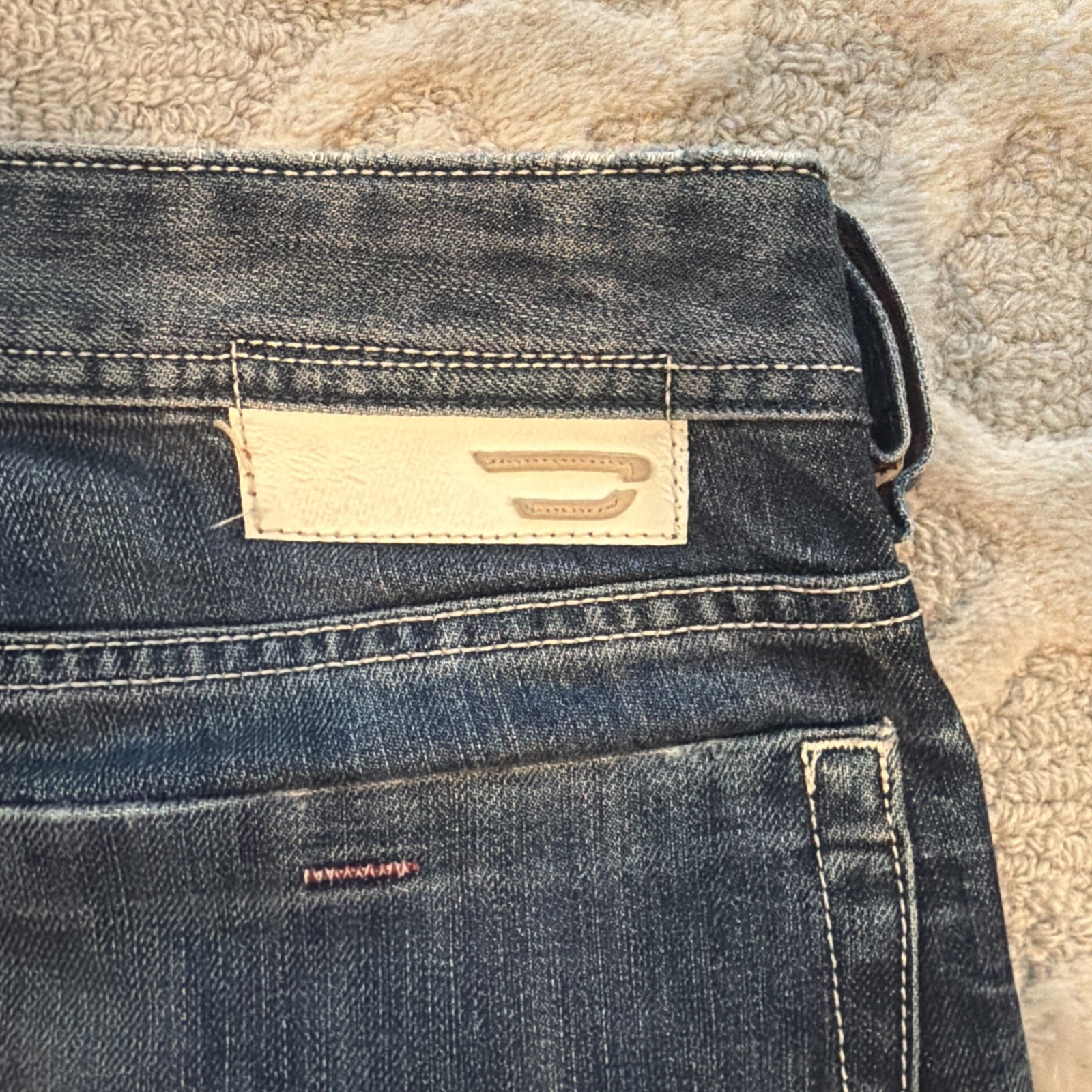 Diesel Zathan 2005 VINTAGE RARE Bootcut W31xL30 Wash 70C Original Hem