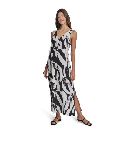 DKNY Linen Blend Maxi Dress- Asst colors & sizes