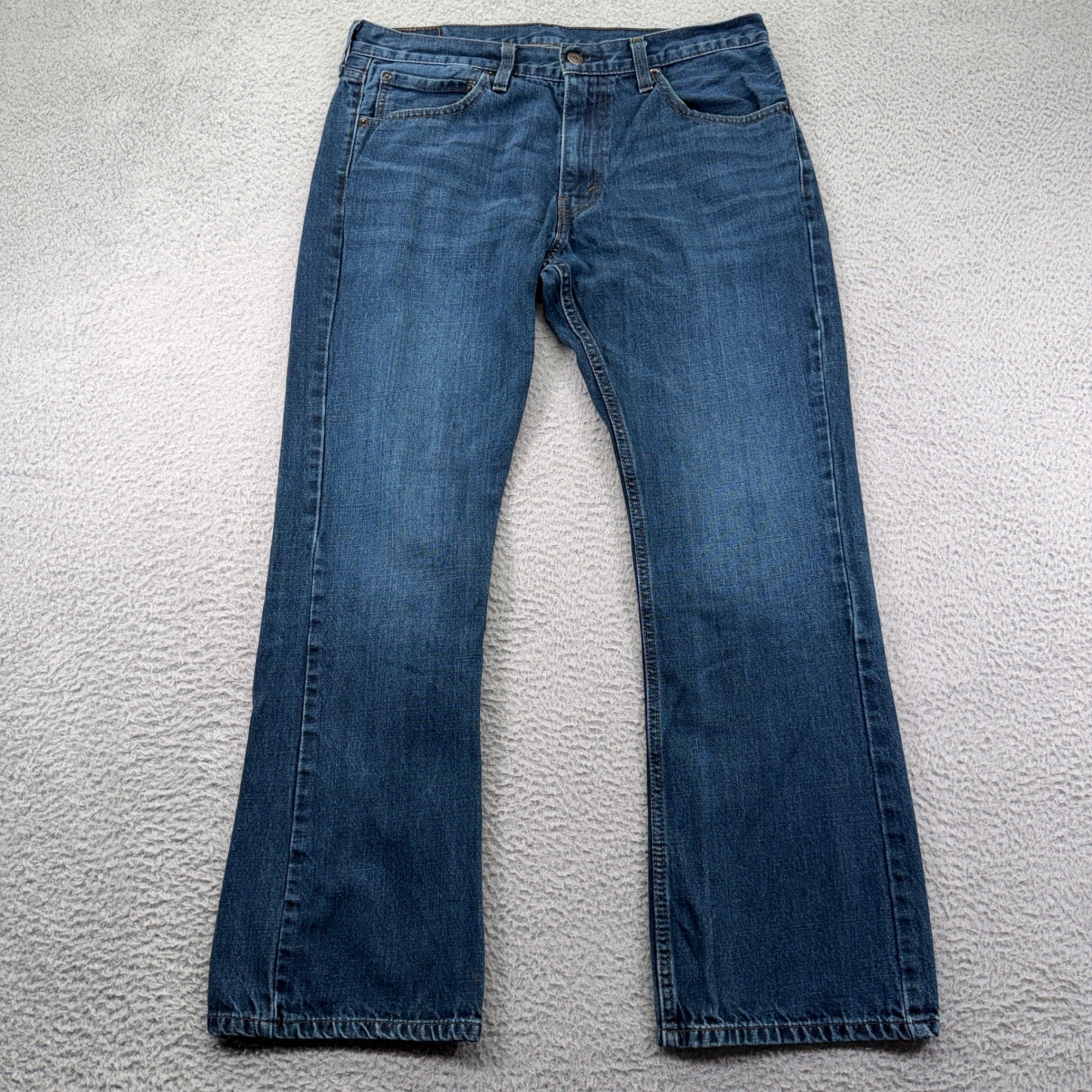 Levis 527 Jeans Mens 34×30 Blue Bootcut Mid Rise Dark Wash Denim Western
