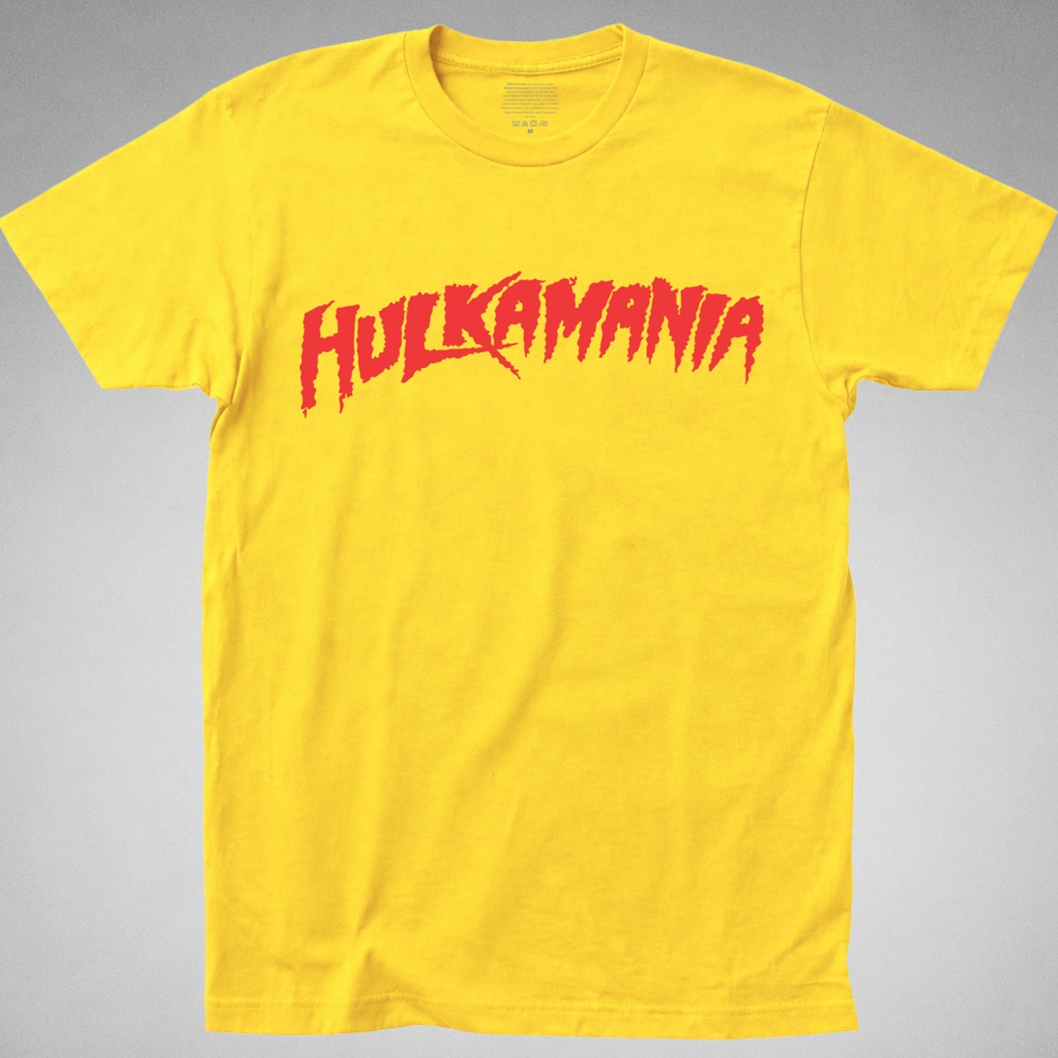HULKAMANIA T-SHIRT hulk hogan 80’s retro wwf wrestlemania tee Wrestling nwo